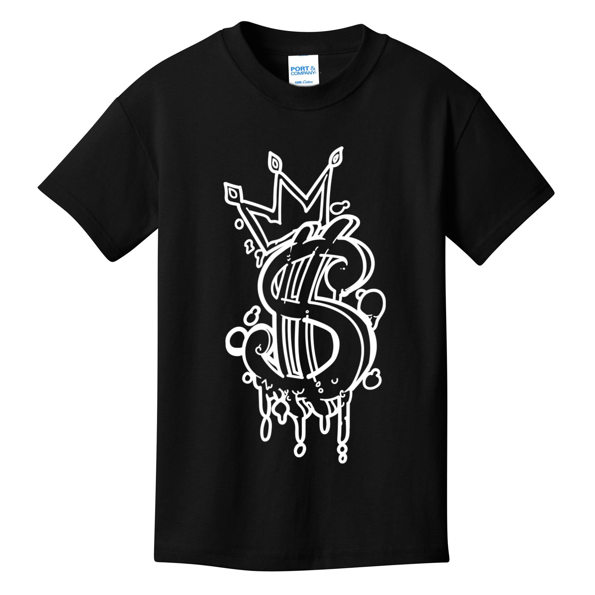 Trendy Urban Graffiti, Streetwear Aesthetic Graphic Kids T-Shirt