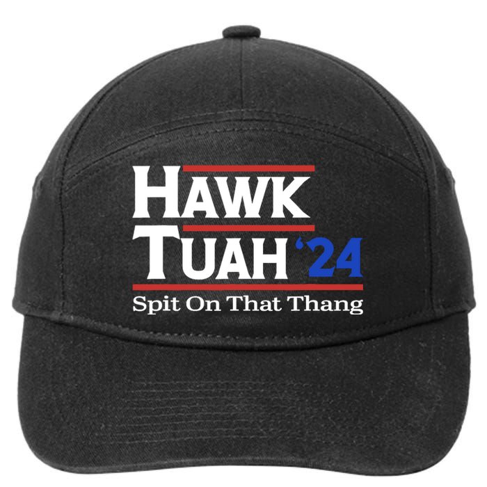 Tuah Utah Hawk 24 Girl Interview 7-Panel Snapback Hat