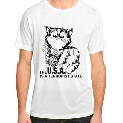 The Usa Is A Terrorist State Adult ChromaSoft Performance T-Shirt