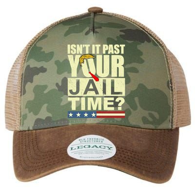 Trump Usa Isn’T It Past Your Jail Time Vintage Legacy Tie Dye Trucker Hat