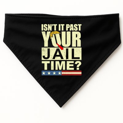 Trump Usa Isn’T It Past Your Jail Time Vintage USA-Made Doggie Bandana