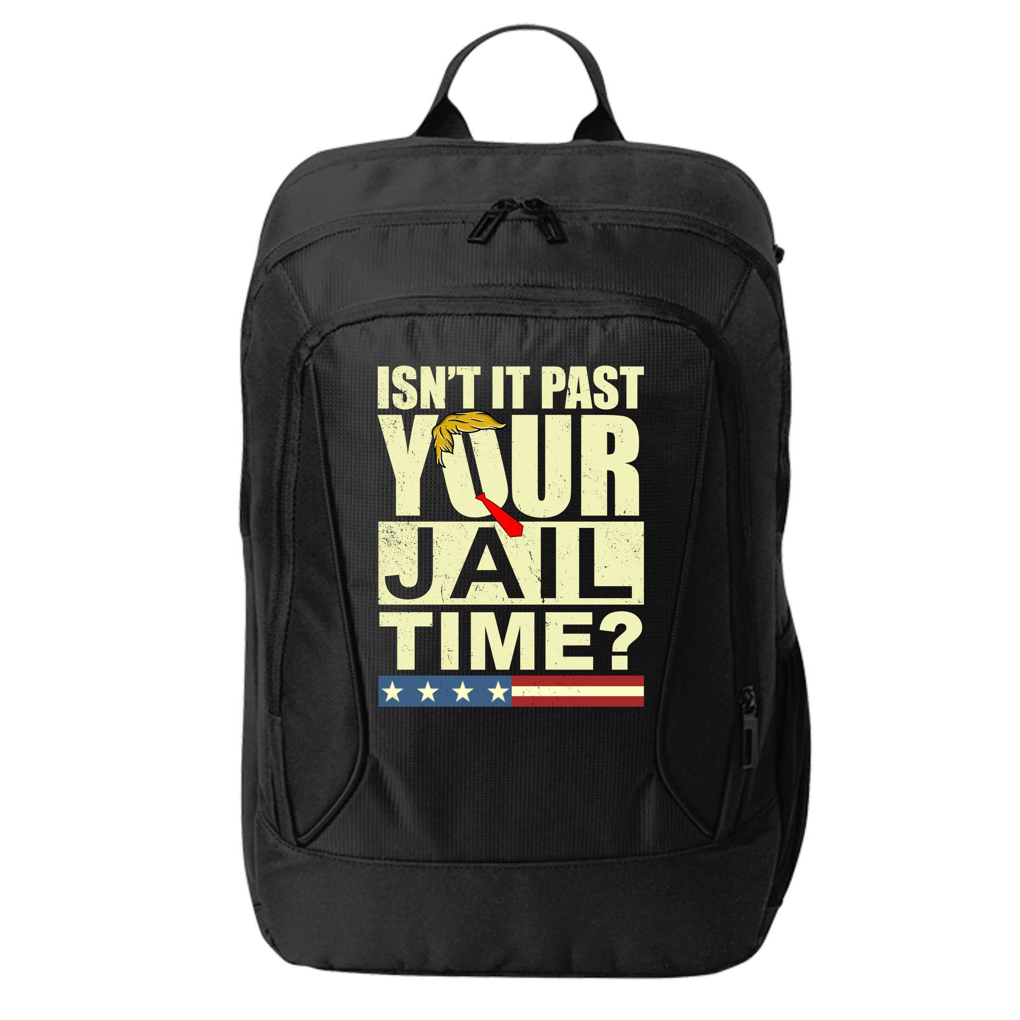 Trump Usa Isn’T It Past Your Jail Time Vintage City Backpack