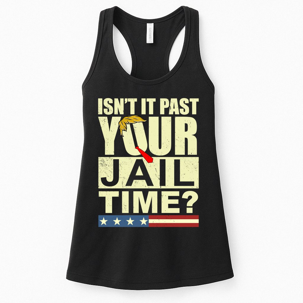 Trump Usa Isn’T It Past Your Jail Time Vintage Womens Tank Top