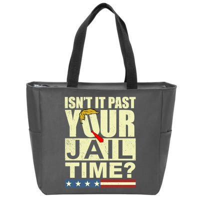 Trump Usa Isn’T It Past Your Jail Time Vintage Zip Tote Bag