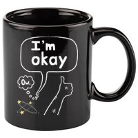 Thumbs Up IM Okay 11oz C Handle Ceramic Mug