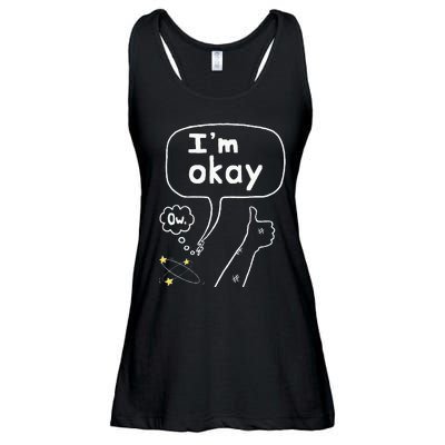 Thumbs Up IM Okay Ladies Essential Flowy Tank