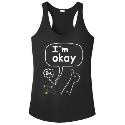 Thumbs Up IM Okay Ladies PosiCharge Competitor Racerback Tank