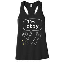 Thumbs Up IM Okay Women's Racerback Tank