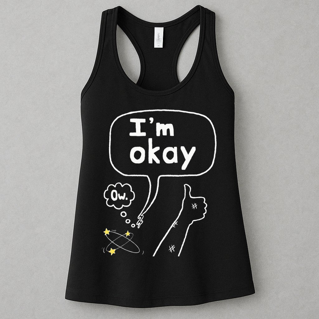 Thumbs Up IM Okay Womens Tank Top
