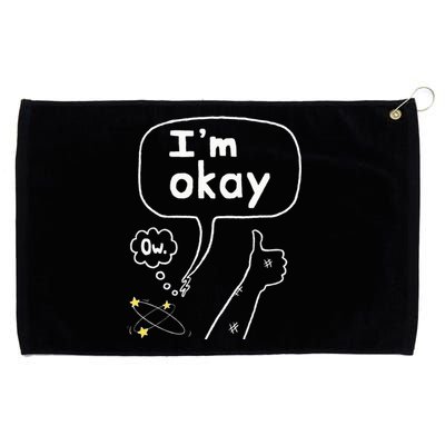 Thumbs Up IM Okay Grommeted Golf Towel