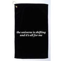 The Universe Is Shifting And Its All For Me | Funny Gift Queen Golf Towel