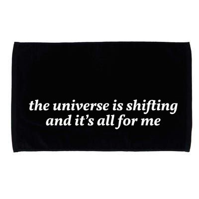The Universe Is Shifting And Its All For Me | Funny Gift Queen Microfiber Hand Towel