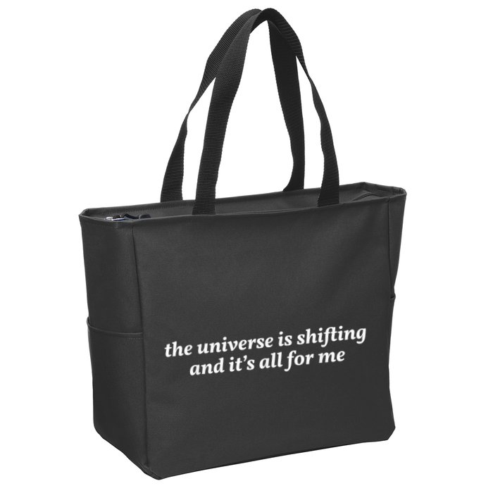The Universe Is Shifting And Its All For Me | Funny Gift Queen Zip Tote Bag