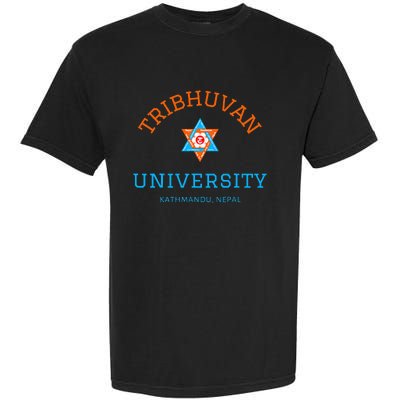 Tribhuvan University Kathmandu Nepal The Oldest University Garment-Dyed Heavyweight T-Shirt