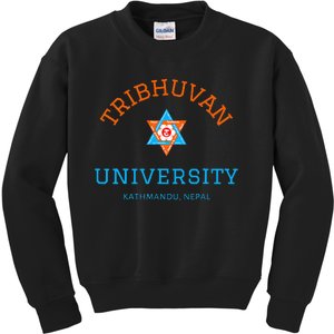 Tribhuvan University Kathmandu Nepal The Oldest University Kids Sweatshirt