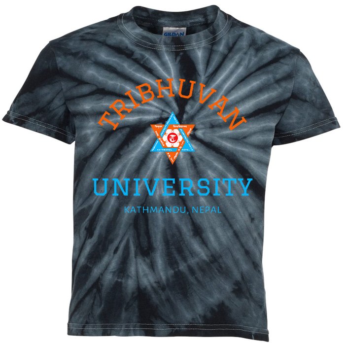 Tribhuvan University Kathmandu Nepal The Oldest University Kids Tie-Dye T-Shirt