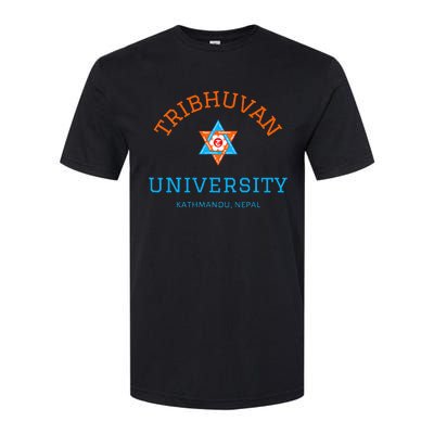 Tribhuvan University Kathmandu Nepal The Oldest University Softstyle CVC T-Shirt