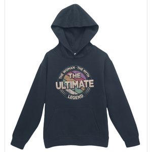 The Ultimate Legend Retro Frisbee Ladies Ultimate Gift Urban Pullover Hoodie