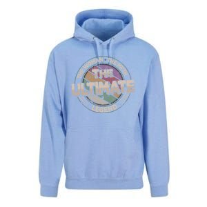 The Ultimate Legend Retro Frisbee Ladies Ultimate Gift Unisex Surf Hoodie