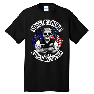 Trump Ultra Maga Sons Of Trump Ultra Maga Chapter 2024 Tall T-Shirt