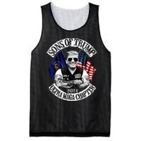 Trump Ultra Maga Sons Of Trump Ultra Maga Chapter 2024 Mesh Reversible Basketball Jersey Tank