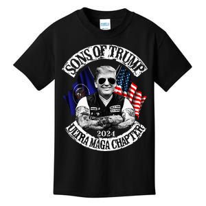 Trump Ultra Maga Sons Of Trump Ultra Maga Chapter 2024 Kids T-Shirt