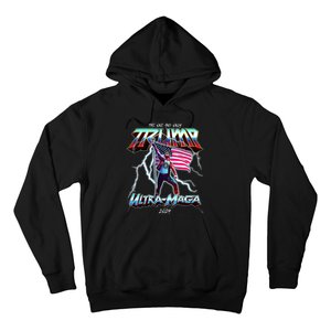 Trump Ultra Maga 2024 Funny Hoodie