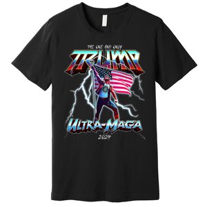 Trump Ultra Maga 2024 Funny Premium T-Shirt