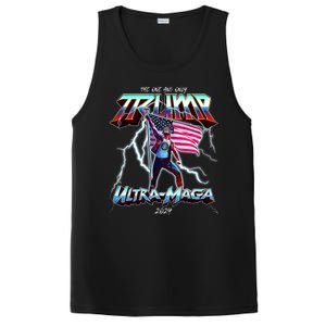 Trump Ultra Maga 2024 Funny PosiCharge Competitor Tank