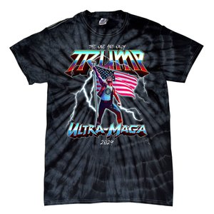 Trump Ultra Maga 2024 Funny Tie-Dye T-Shirt