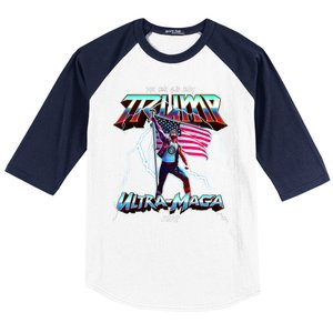 Trump Ultra Maga 2024 Funny Baseball Sleeve Shirt