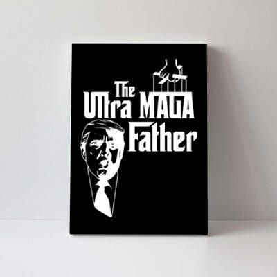 The Ultra MAGA Father Trump 2024 USA Parody Canvas