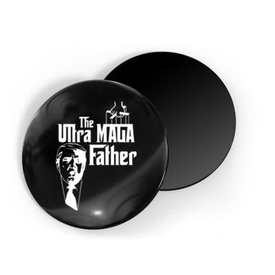 The Ultra MAGA Father Trump 2024 USA Parody Magnet