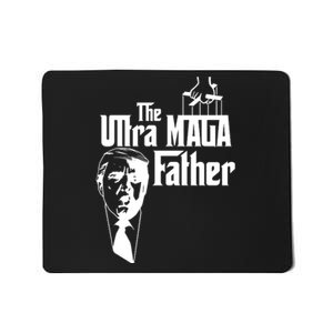 The Ultra MAGA Father Trump 2024 USA Parody Mousepad