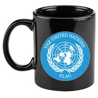 The United Nations Flag 11oz C Handle Ceramic Mug