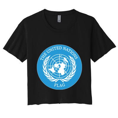 The United Nations Flag Crop Top