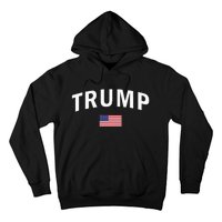 Trump Us President Sports American 2024 Maga Usa Flag Hoodie