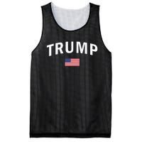 Trump Us President Sports American 2024 Maga Usa Flag Mesh Reversible Basketball Jersey Tank