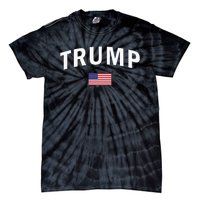 Trump Us President Sports American 2024 Maga Usa Flag Tie-Dye T-Shirt