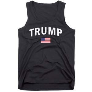 Trump Us President Sports American 2024 Maga Usa Flag Tank Top