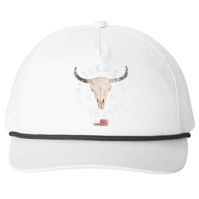 Texas USA Pride since 1845 Texas fan Snapback Five-Panel Rope Hat