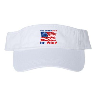 The United Piss Of Poop American Flag Saying Visor