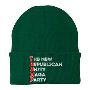 Trump Unity Party Maha Maga Sequel Winner 2024 Knit Cap Winter Beanie