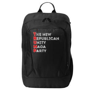 Trump Unity Party Maha Maga Sequel Winner 2024 City Backpack