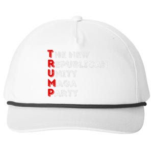 Trump Unity Party Maha Maga Sequel Winner 2024 Snapback Five-Panel Rope Hat