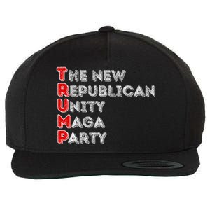 Trump Unity Party Maha Maga Sequel Winner 2024 Wool Snapback Cap