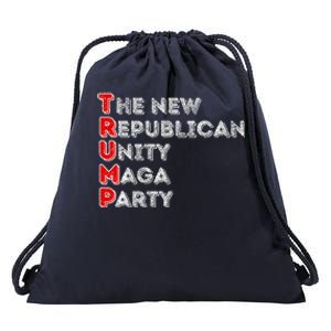 Trump Unity Party Maha Maga Sequel Winner 2024 Drawstring Bag