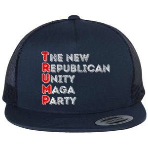 Trump Unity Party Maha Maga Sequel Winner 2024 Flat Bill Trucker Hat