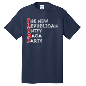 Trump Unity Party Maha Maga Sequel Winner 2024 Tall T-Shirt