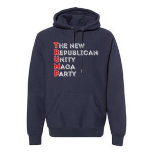 Trump Unity Party Maha Maga Sequel Winner 2024 Premium Hoodie